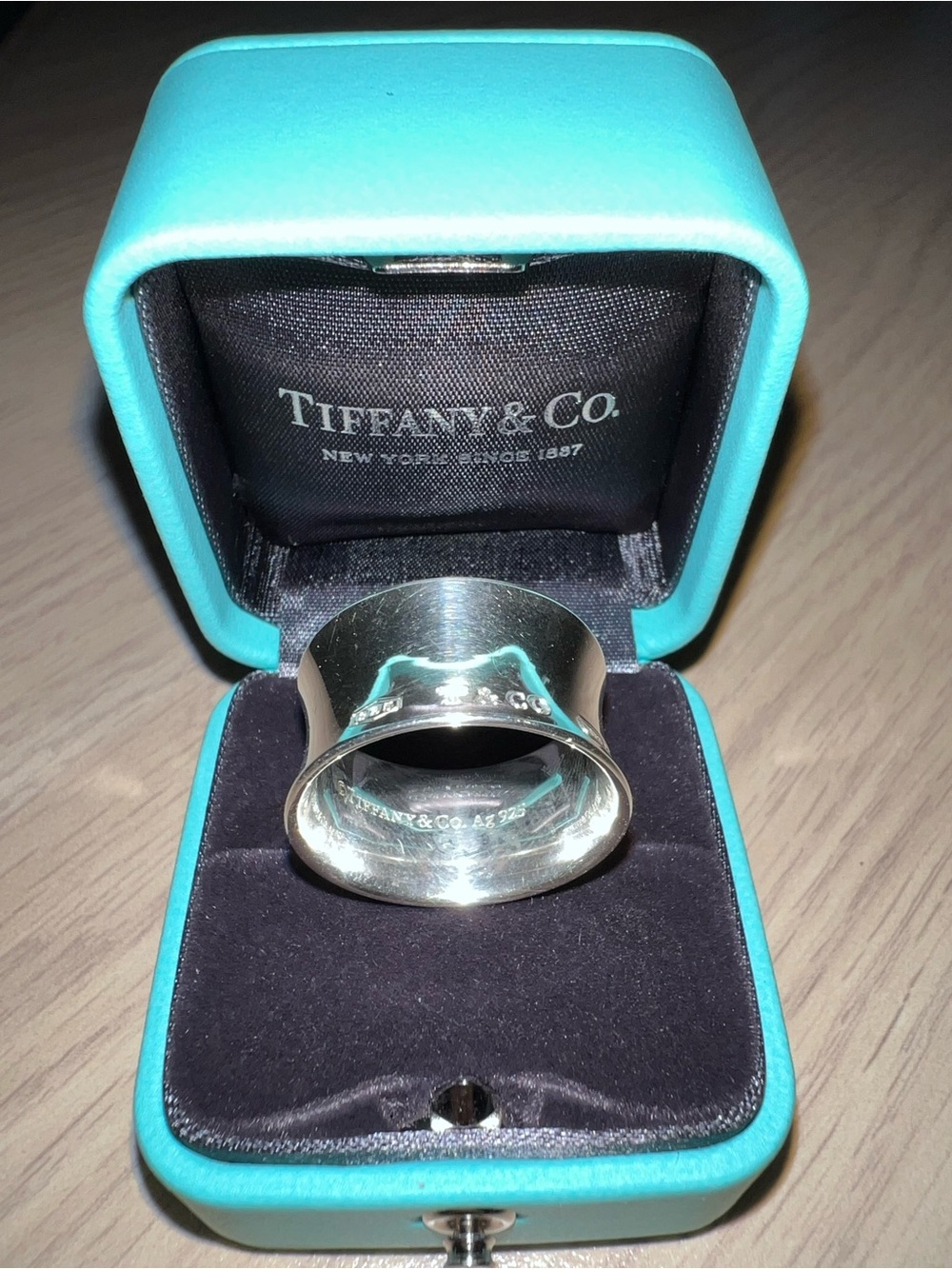 Tiffany & Co 1837 Wide Ring Sz. 8 - Picture 5 of 8